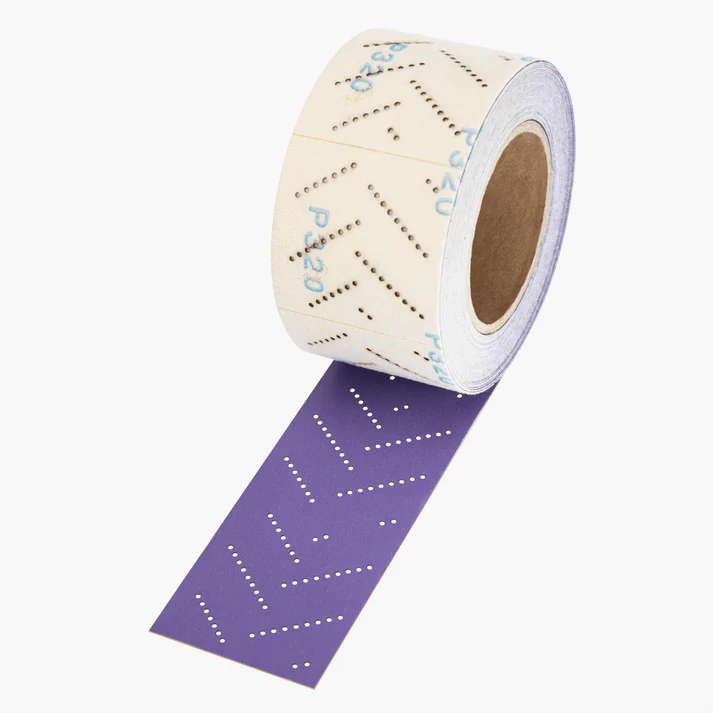 Sanding Sheet Roll 2.75“x13' PURO Ceramic Velcro Multi-Hole F737 - 1 Roll