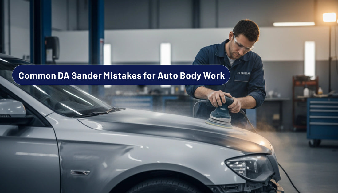 Common DA Sander Mistakes for Auto Body Work