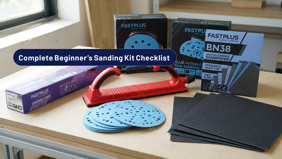 Complete Beginner’s Sanding Kit Checklist: Essential Sanding Tools Every DIYer Needs