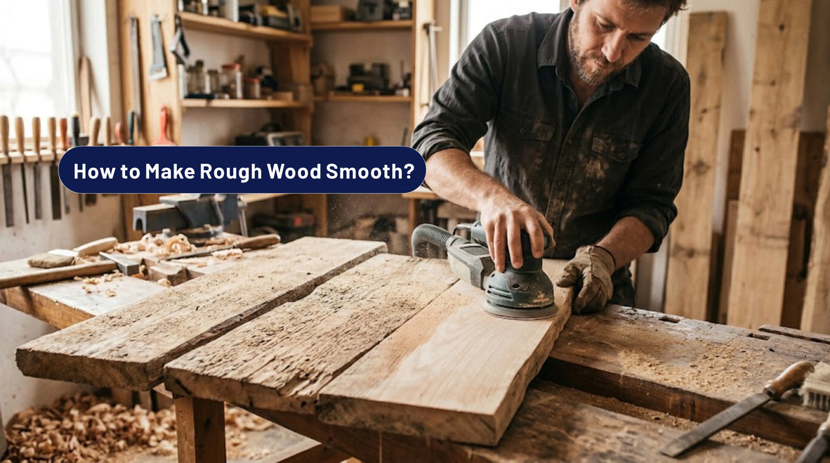 How to Make Rough Wood Smooth?