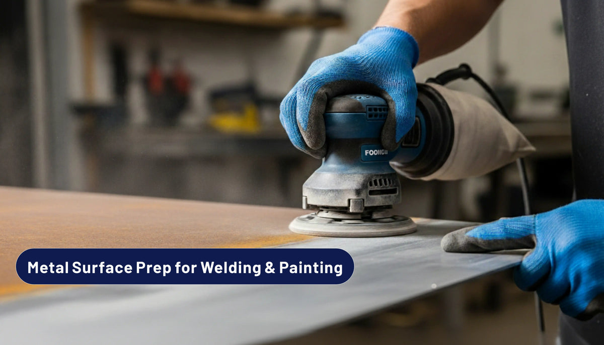 How to Prepare Metal Surfaces for Welding and Painting