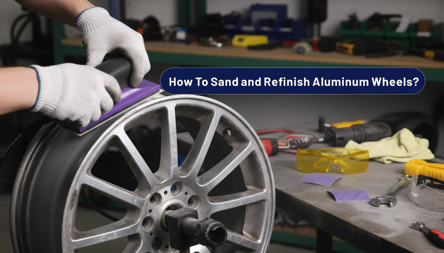 How to sand and refinish aluminum wheels – step-by-step guide by FastPlus