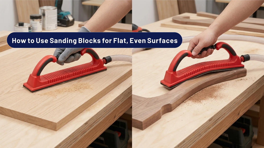 How to Use Sanding Blocks for Flat, Even Surfaces?