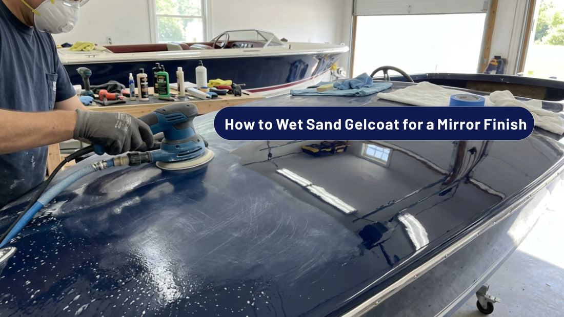 How to Wet Sand Gelcoat for a Mirror Finish: Complete Boat Restoration Guide