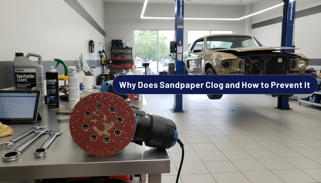 Why does sandpaper clog and how to prevent it - FastPlus Abrasives USA