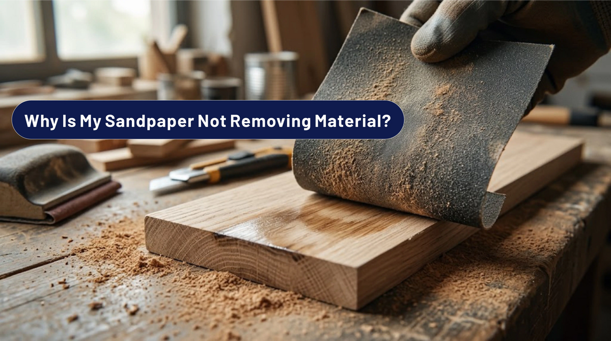 Why Is My Sandpaper Not Removing Material?