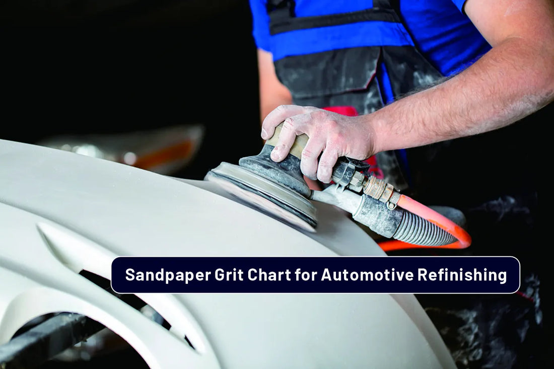 Sandpaper Grit Chart for Automotive Refinishing
