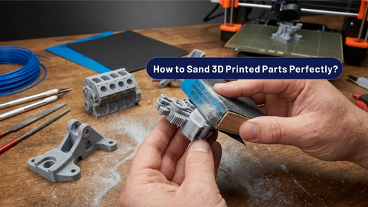 How to Sand 3D Printed Parts Perfectly Without Layer Lines or Rough Spots