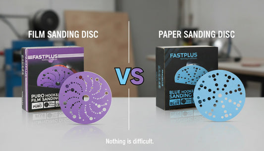 Film Sanding Discs vs. Paper Sanding Discs – Which to Use?