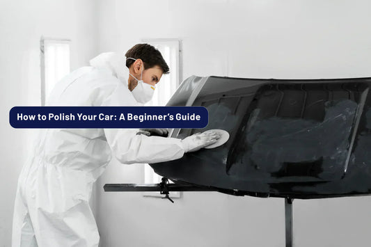 Beginner's guide to polishing a car – polishing pad on car paint by FastPlus