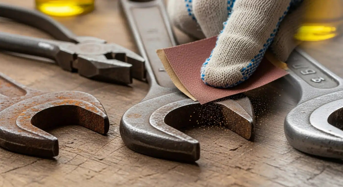 How to Restore Rusty Metal Tools