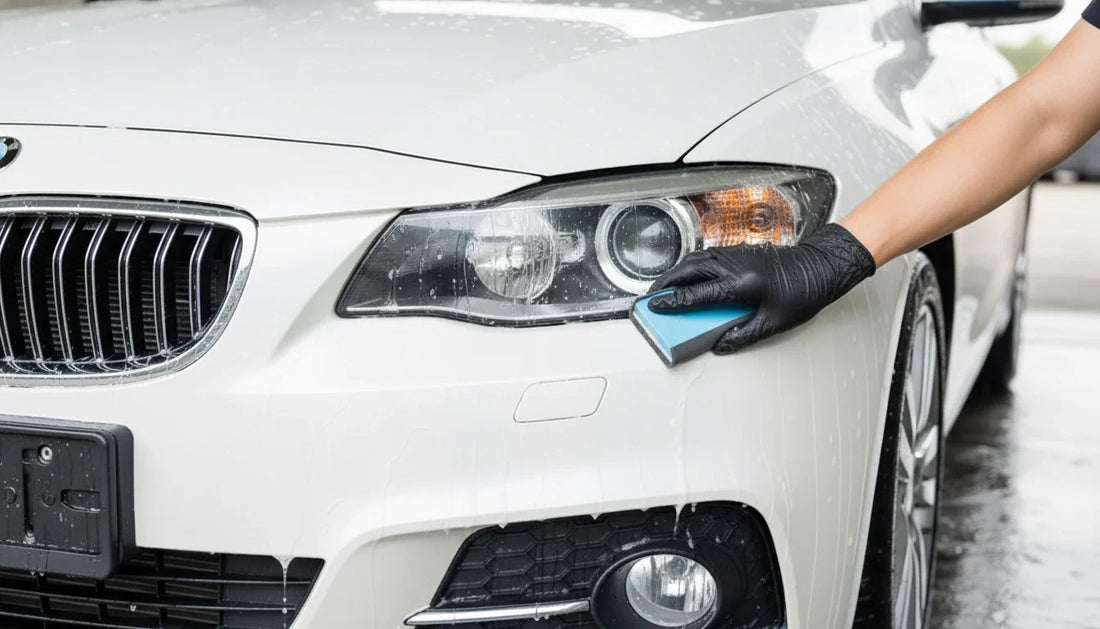 How to Sand Headlights Before Clear Coat