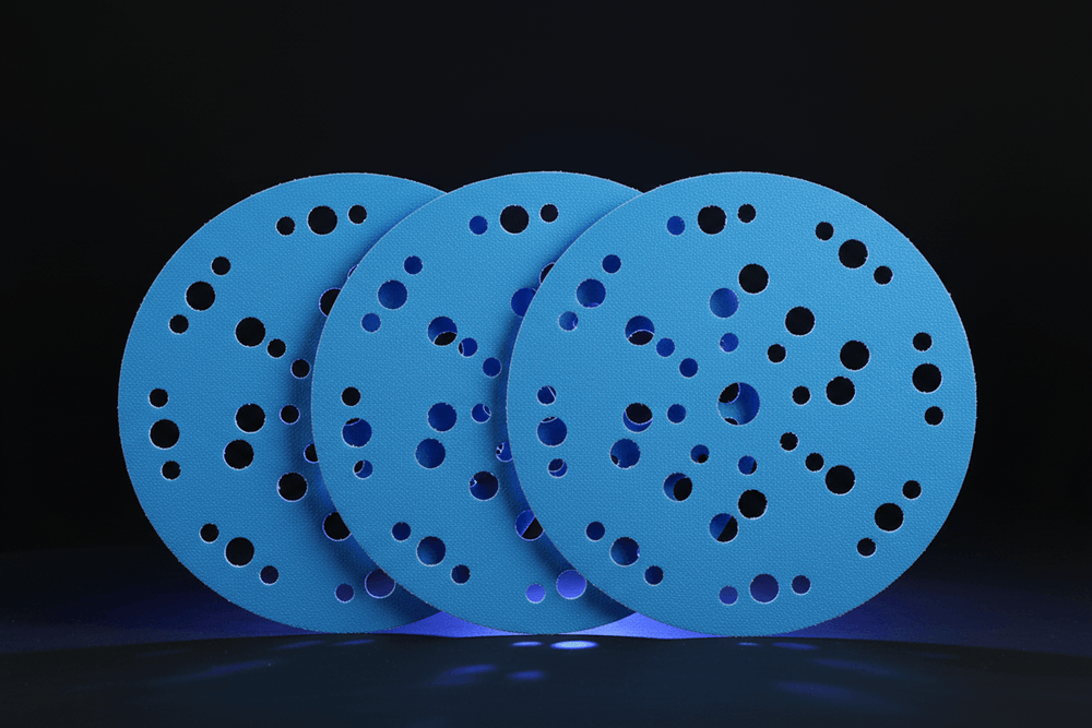 47-Hole Universal Sanding Discs — 6 Inch Ceramic Film for All Sanders