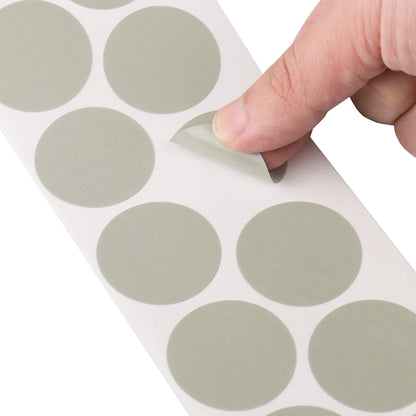 32mm Spotfix spot repair discs with pressure sensitive adhesive for precise automotive paint and surface touch-ups
