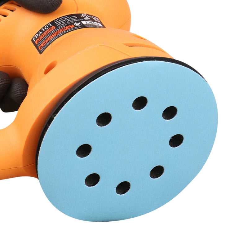 50 pack 5 blue sanding discs for random orbital sander
