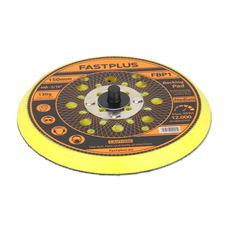 6 inch hook and loop pad for professional surface prep
``
