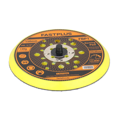 6 inch hook and loop pad for professional surface prep
``

