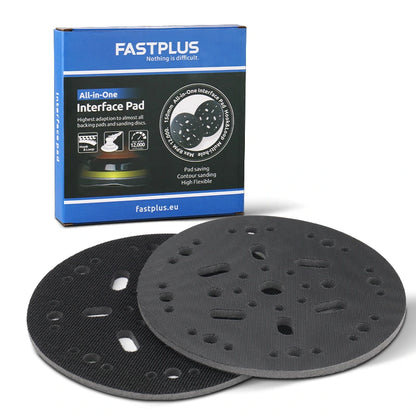 Distributes pressure evenly for smoother sanding results