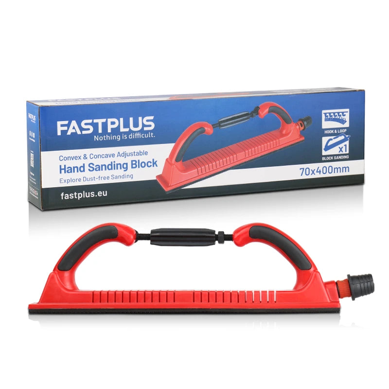 Hook & loop backing for quick and easy sandpaper changes