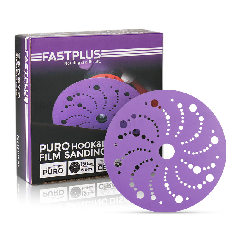 Purple Film Sanding Discs