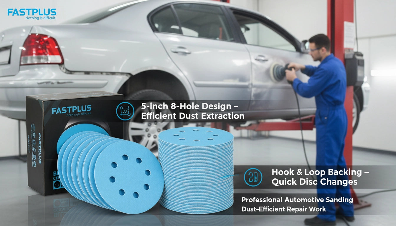 fastplus 5inch blue sanding discs