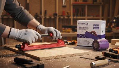 fastplus psa sandpaper roll for wood
