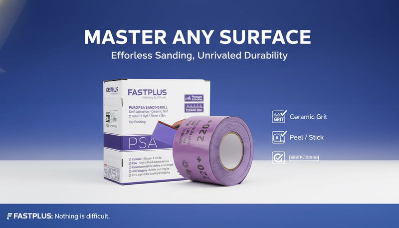 fastplus PSA sanding rolls