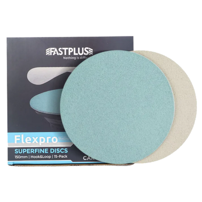 FlexPro Fine Finishing Foam Discs 6" Car Polishing FF19 15pcs