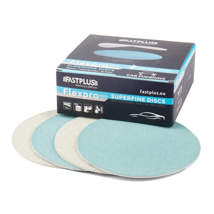 FlexPro Fine Finishing Foam Discs 6" Car Polishing FF19 15pcs