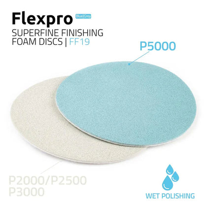 FlexPro Fine Finishing Foam Discs 6" Car Polishing FF19 15pcs