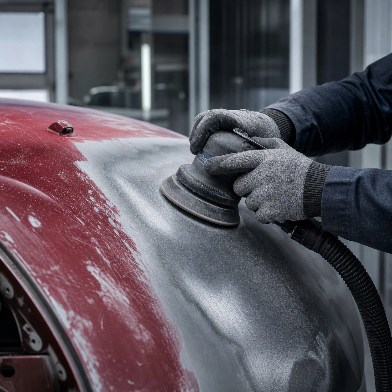 Paint removal and heavy cut